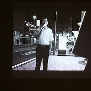 中村ビデ男さんの映像。座り込んで釘付けになっていた方もいらっしゃいました！