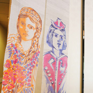 来年5月に登場予定のアーティスト、マルタ・モンカーダさんの作品をひと足先にプレビュー。